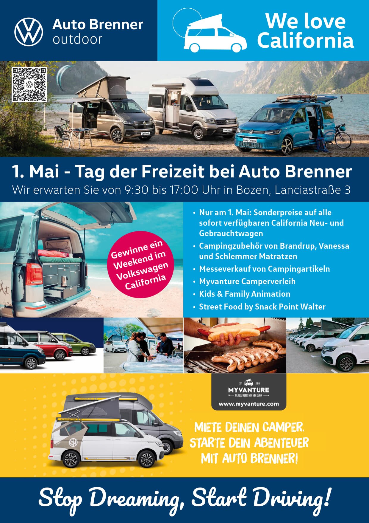 1. Mai - Tag der Freizeit bei Auto Brenner