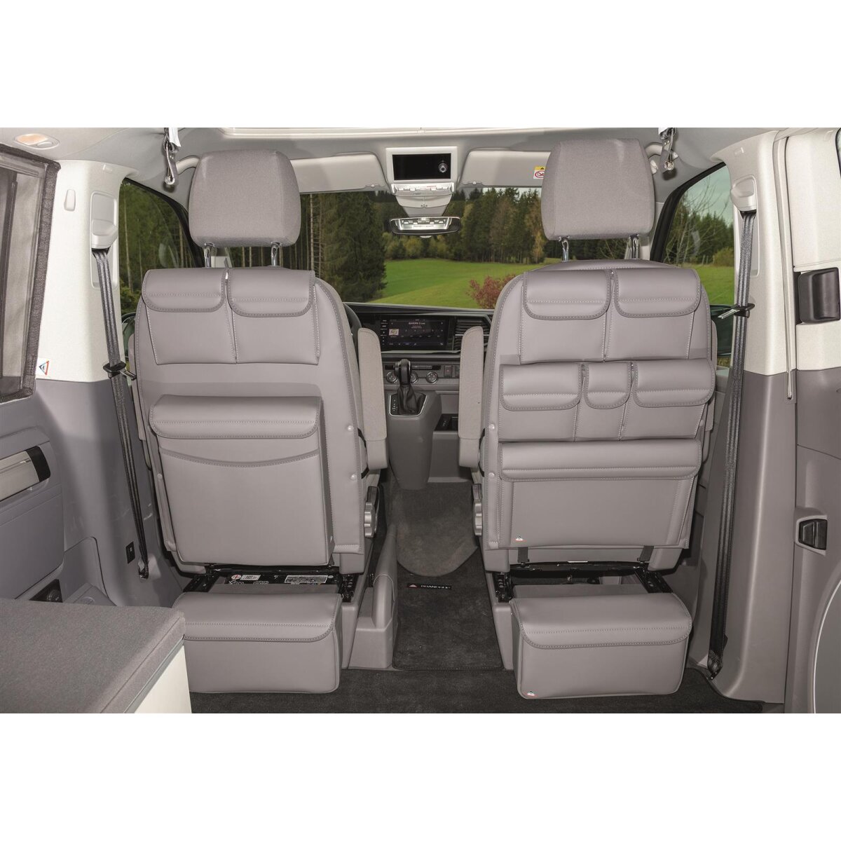 Multivan Layout UTILITY sedile cabina guida con MULTIBOX Maxi,VW T6.1/T6/T5 Californi