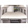 IXTEND Spannbettlaken für 3-tlg Matratze Heckbett, Design Nicki-Plsch, VW Grand California 680