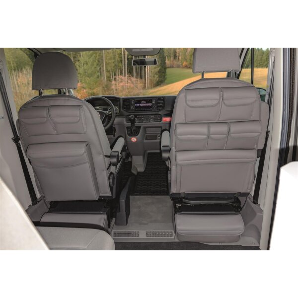 UTILITY sedile cabina guida , VW Grand California 600 e 680, Design Pelle Palladium