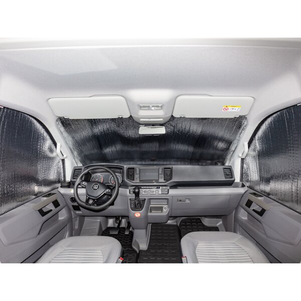 ISOLITE Inside VW T6.1 runder Spiegelfuss für Fahrerhaus 3-teilig