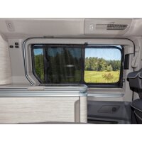 FLYOUT Schiebefenster in Schiebetür links mit U-Reißverschluss, VW T7 California