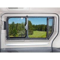 FLYOUT Schiebefenster in Schiebetür links mit U-Reißverschluss, VW T7 California