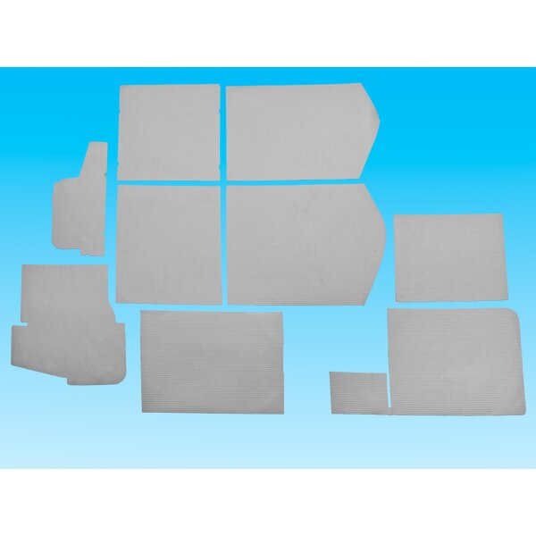 Set di 9 tappetini antiscivolo/protettivi per ripiani dellarmadio, VW T7 California Ocean/Coast