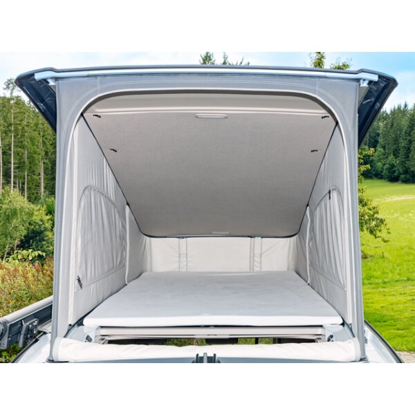 Lenzuolo con angoli iXTEND ® Materasso originale AD, design "Single-Jersey", bianco, VW T7 California