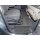 Veloursteppich Fahrerhaus mit Clipbefestigung, Design "Raven", VW T7 Linkslenker mit Trittschutz (ohne Multifunktionstisch/Mittelkonsole)
