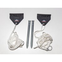 Markisenabspann-Set, 2 Abspanner komplett schwarz