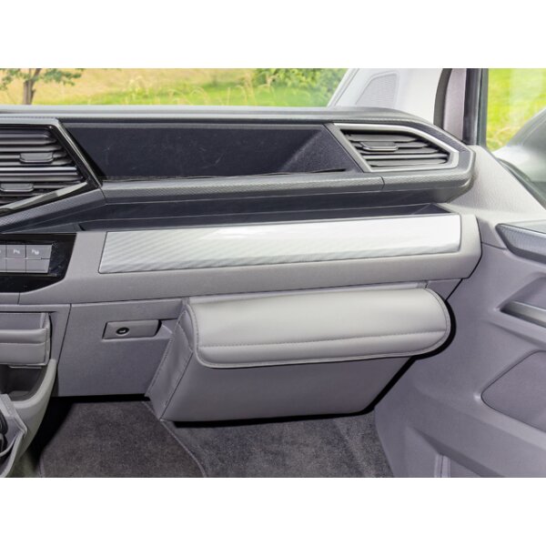 TIALO ® Glovebox für VW T6.1  Design "Leder Paladium"