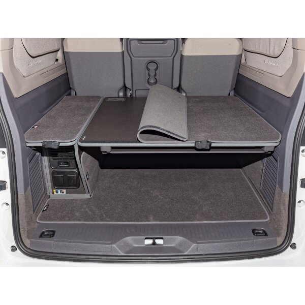 iXTEND PAD ®, Schutzmatte Heckbrett, "Raven", VW T7 Beach Tour