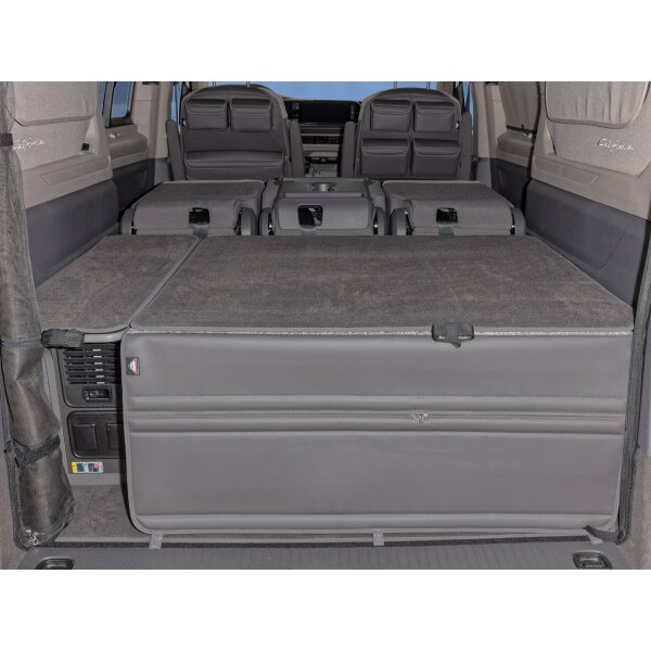 iXTEND PAD ®, Schutzmatte Heckbrett, "Raven", VW T7 Beach Camper