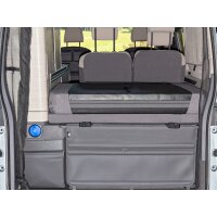 Lenzuolo con angoli iXTEND ® letto pieghevole originale, design "Single-Jersey", bianco, VW T7 Beach Camper / Tour