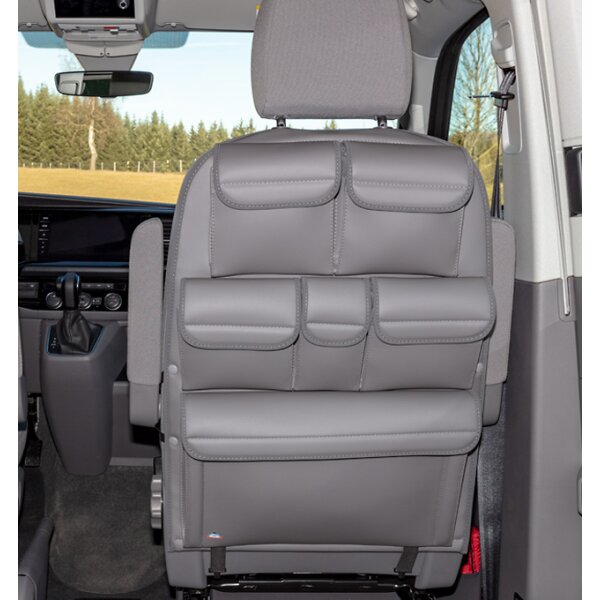 UTILITY Rückenlehne Fahrer-/Beifahrersitz, VW T6.1/T6/T5  California und Multivan, Design "Leder Palladium"
